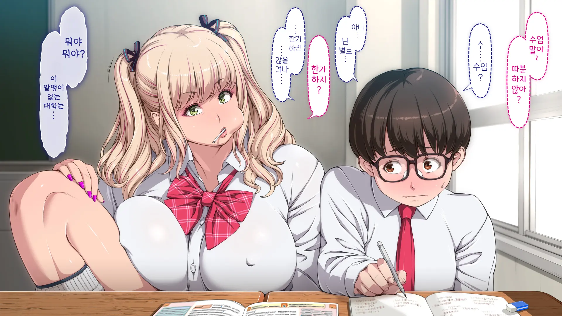 Manabiya Slut Yariman JK No H Na Gakuen Seikatsu Zenpen | 마나비야 거침없이 걸레 JK의 H스런 학교생활 전편